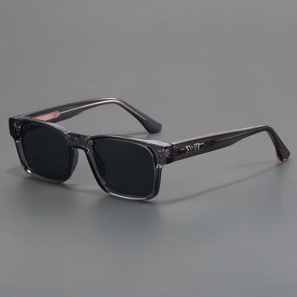 Classic lightweight square frame sunglasses for men | Hamptons -6