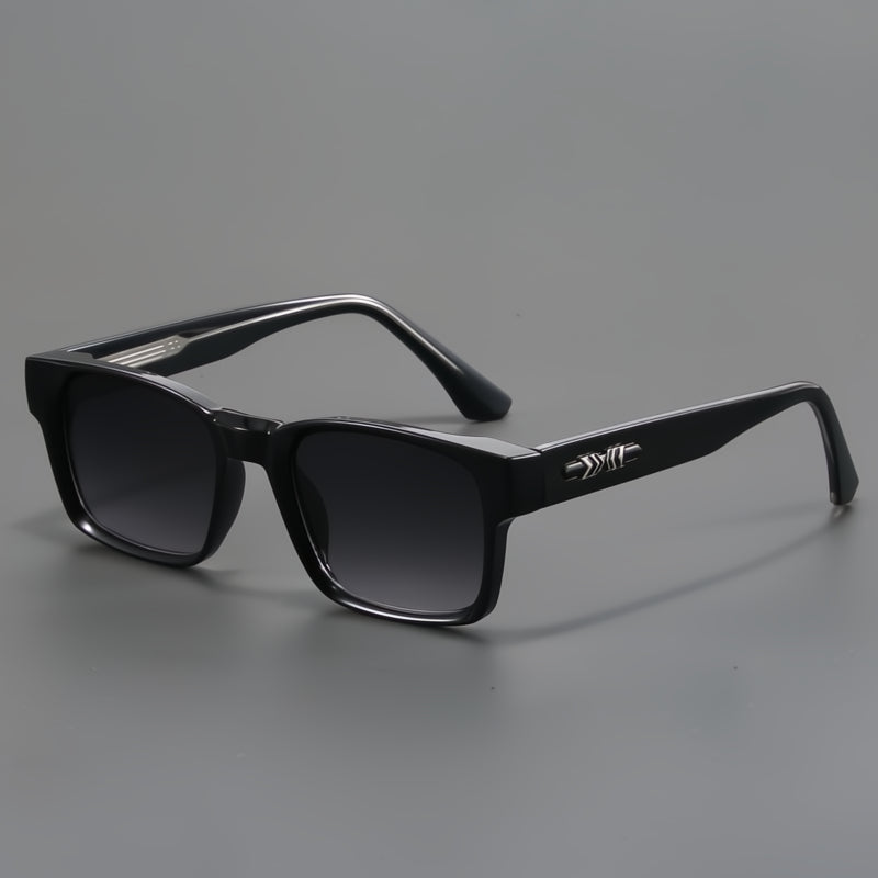 Classic lightweight square frame sunglasses for men | Hamptons -5
