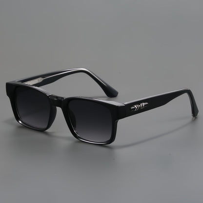 Classic lightweight square frame sunglasses for men | Hamptons -5