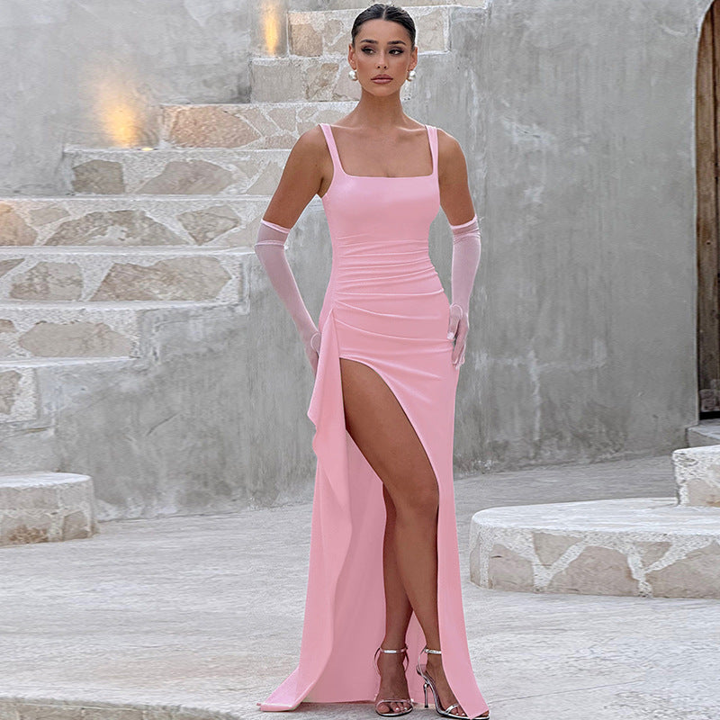 Pristine Elegant slip maxi dress for women | Marilyn