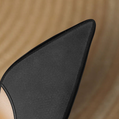 Refined genuine leather stiletto heels for women | Carlen -27