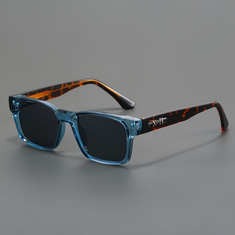Classic lightweight square frame sunglasses for men | Hamptons -1