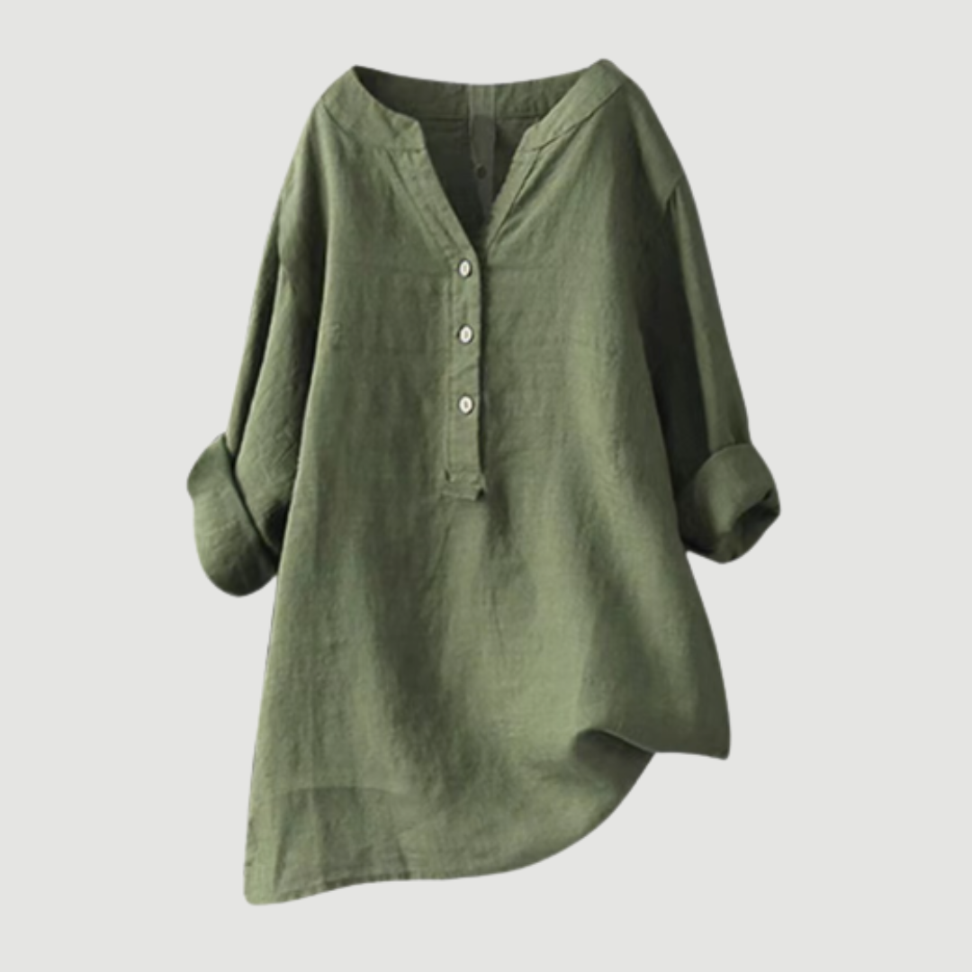 Relaxed everyday tunic top for women | Lea -2
