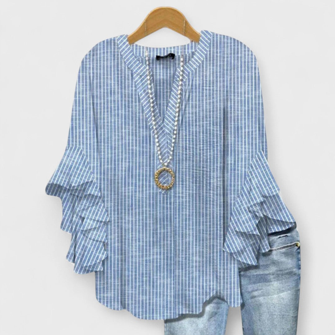 Lightweight everyday casual blouse for women | Kay -3