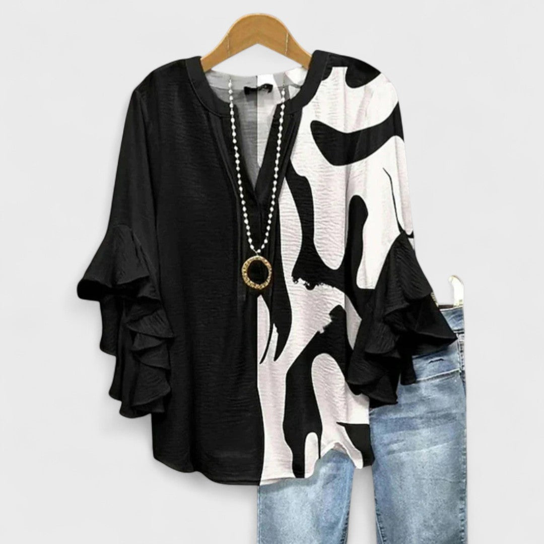 Lightweight everyday casual blouse for women | Kay -5