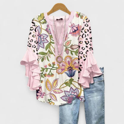 Lightweight everyday casual blouse for women | Kay -9