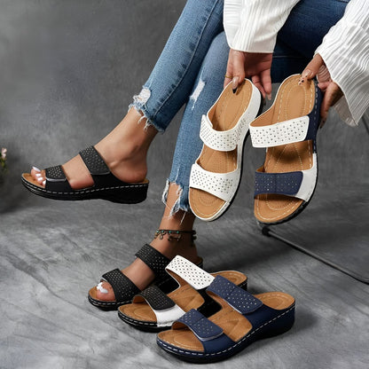 Palmed Elegant comfort sandals for women | Arelia