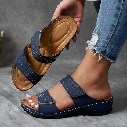 Palmed Elegant comfort sandals for women | Arelia