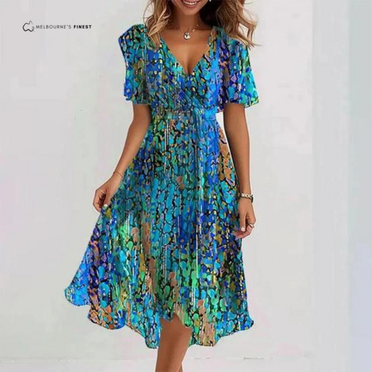 Agile Elegant flattering dress for women | Lena
