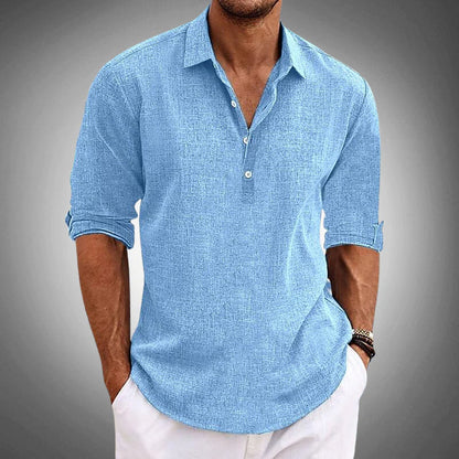Relaxed casual harbor shirt for men | Roberto Russo Sunshine -1