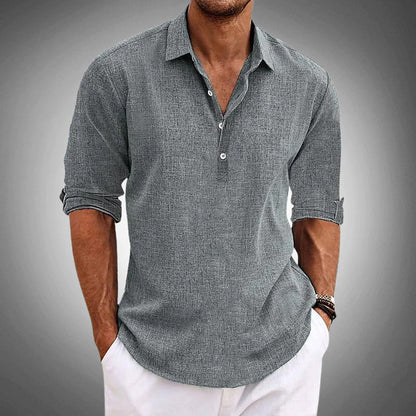 Relaxed casual harbor shirt for men | Roberto Russo Sunshine -2