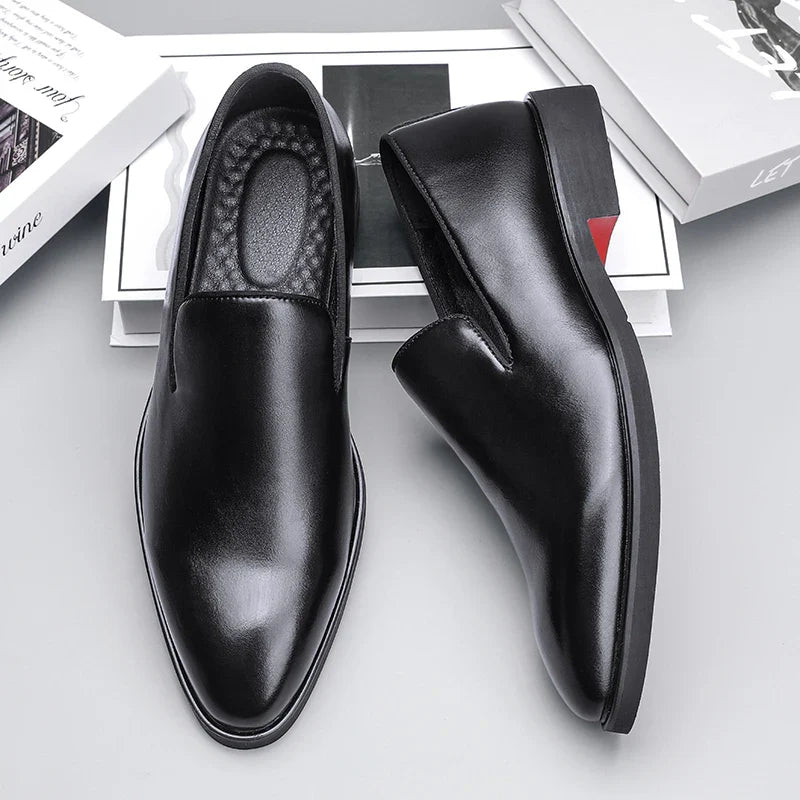 Classic genuine leather loafers for men | Noctis -1