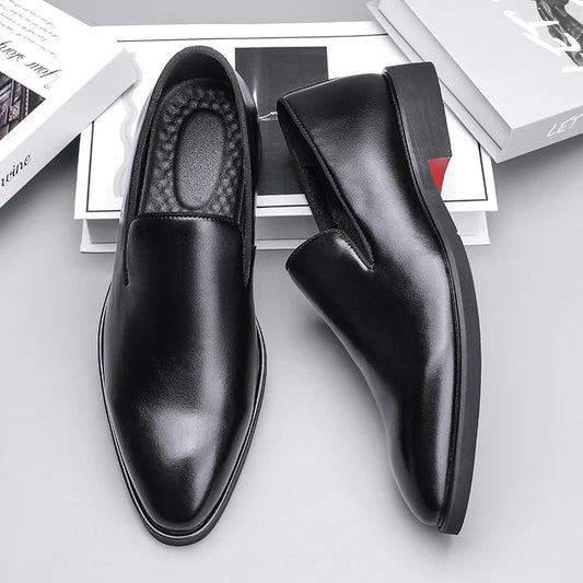 Classic genuine leather loafers for men | Noctis -1