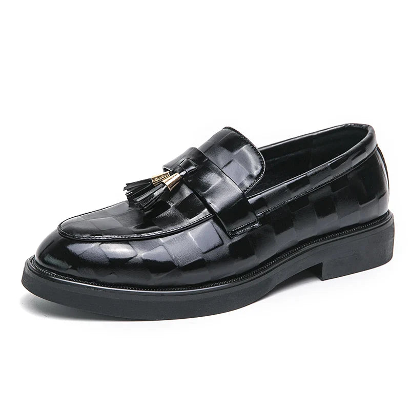 Classic genuine leather loafers for men | Lorenzo -19