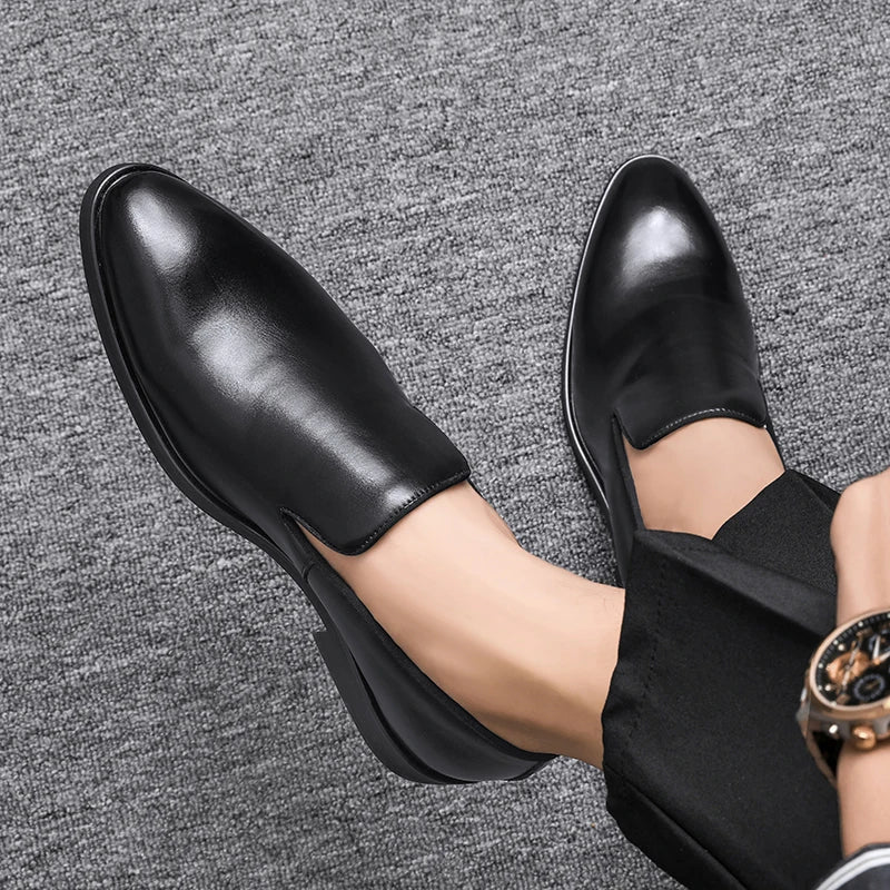 Classic genuine leather loafers for men | Noctis -3