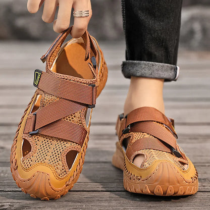Rugged comfortable hike terrain sandals for men | Cascade -6