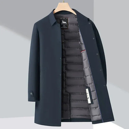 Classic tailored everyday trench coat for men | Burke -1
