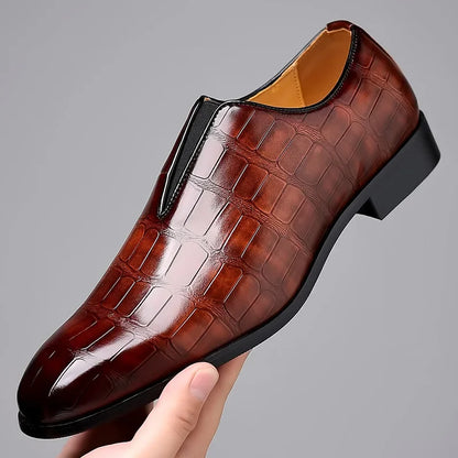 Refined genuine leather loafers for men | Sevilla -1