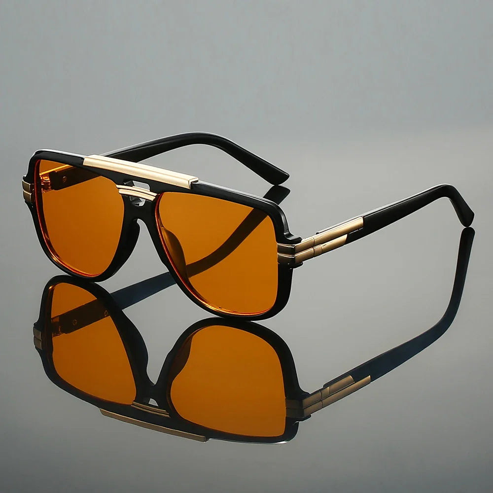 Lightweight classic aviator sunglasses for men | Falco -2