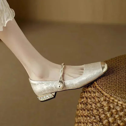 Classic everyday leather pumps for women | Naila -13