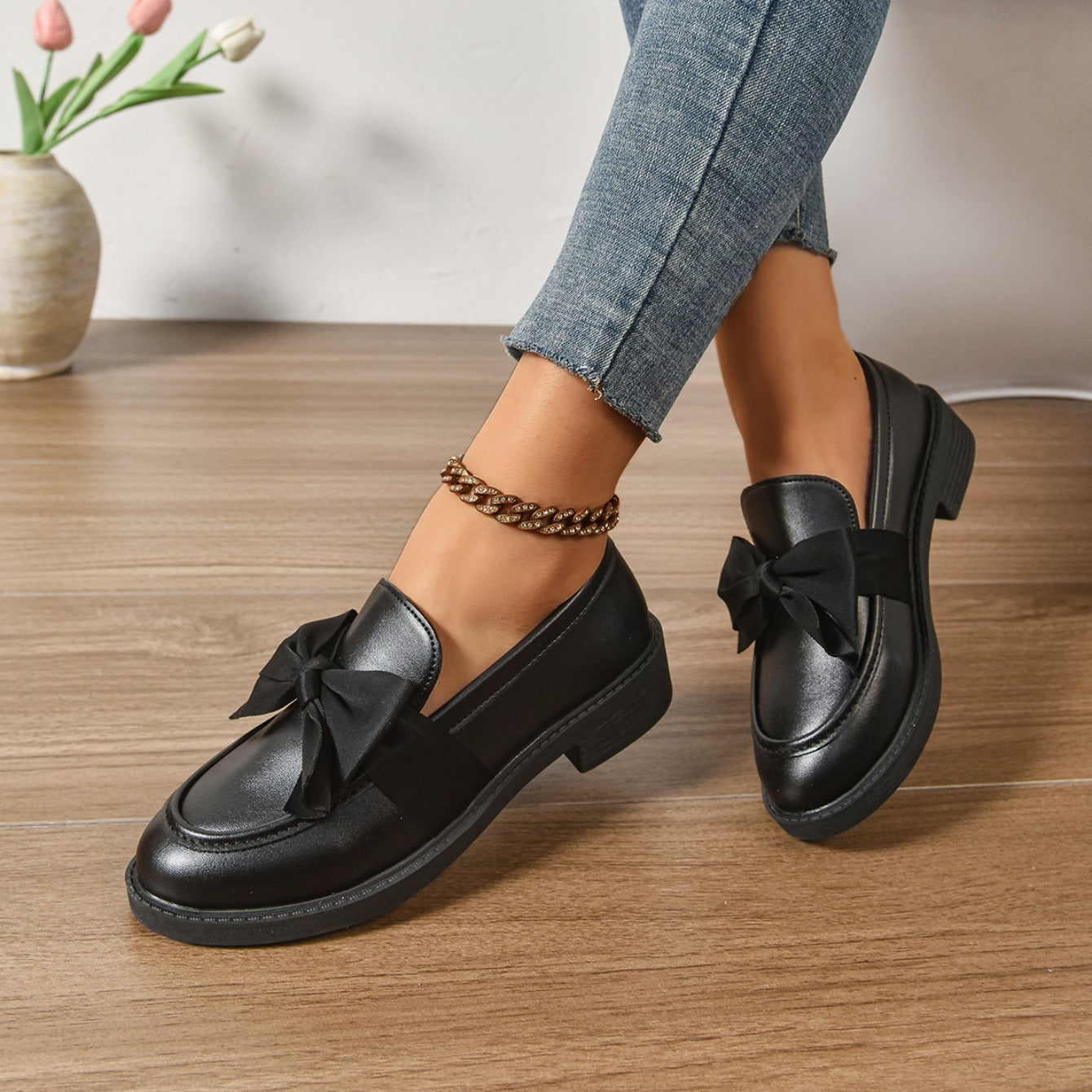 Classic everyday comfort leather shoes for women | Ayora -19