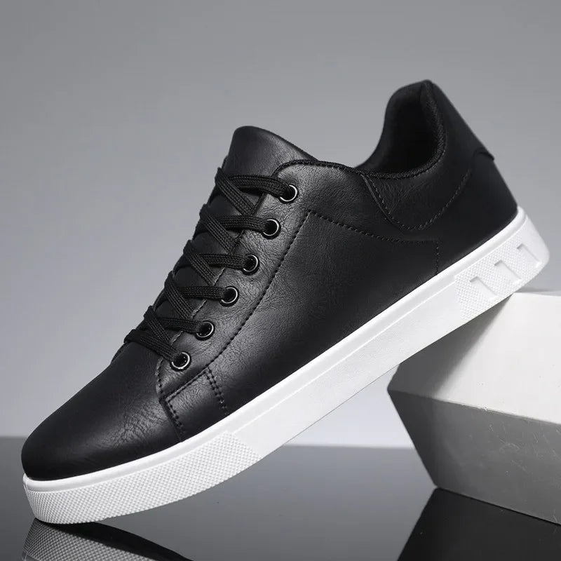 Classic leather smart casual shoes for men | Jovan -2