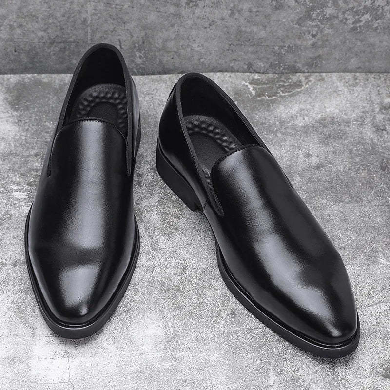 Classic genuine leather loafers for men | Noctis -2