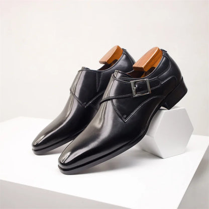 Handcrafted Italian leather dress shoes for men | Lorenzo -11