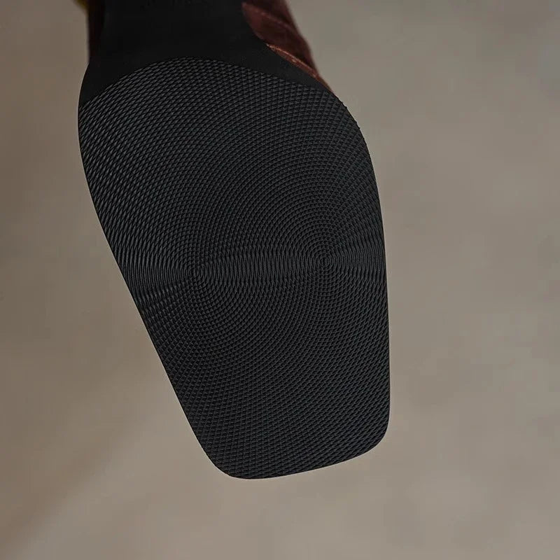 Classic everyday block heels for women | Terra -6