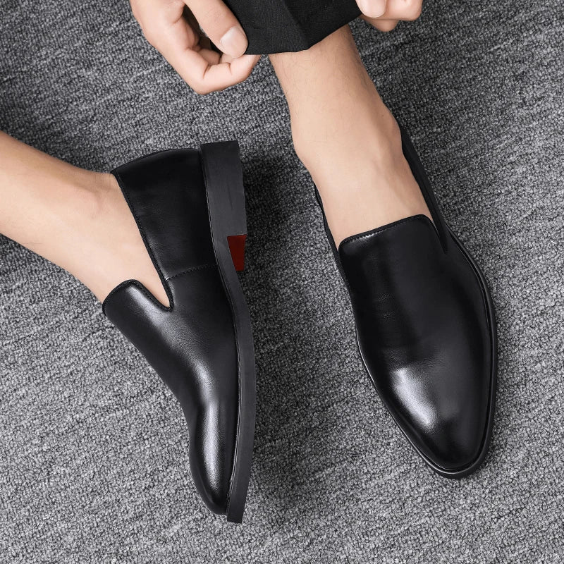 Classic genuine leather loafers for men | Noctis -5