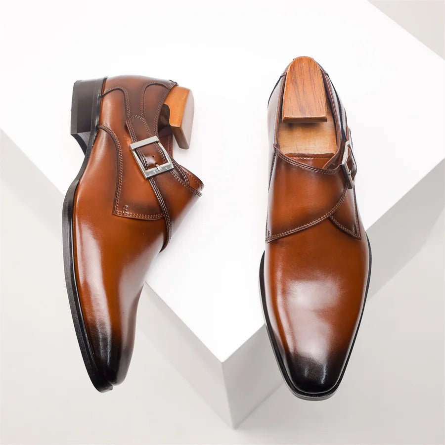 Handcrafted Italian leather dress shoes for men | Lorenzo -8