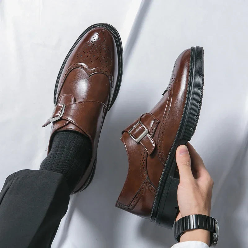 Classic buckle dress shoes for men | Sarto -4