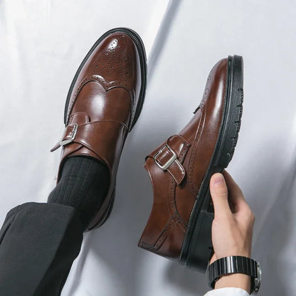 Classic buckle dress shoes for men | Sarto -4