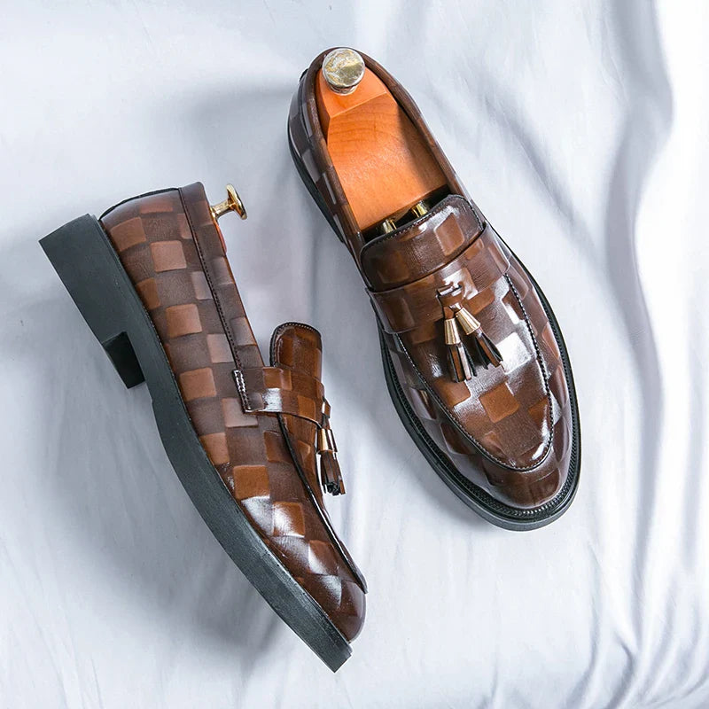 Classic genuine leather loafers for men | Lorenzo -9