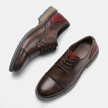 Rooted Retro casual business shoes with classic silhouette for men | Mael