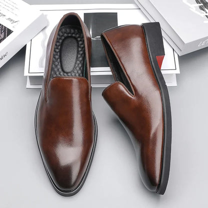 Classic genuine leather loafers for men | Noctis -7