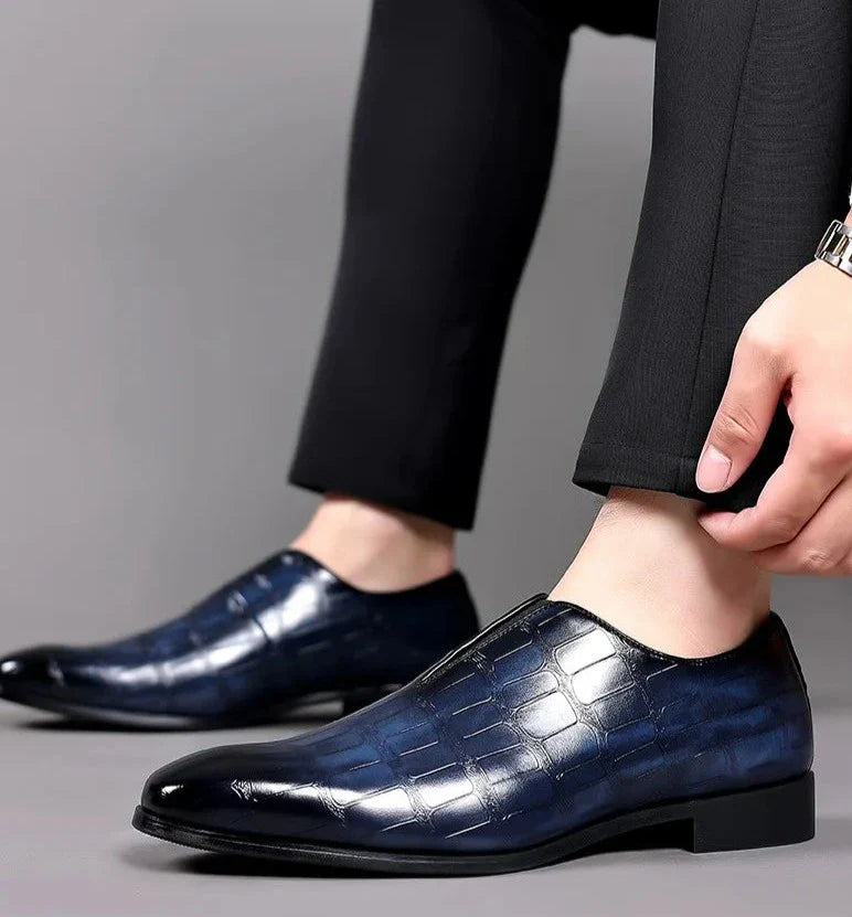 Refined genuine leather loafers for men | Sevilla -8