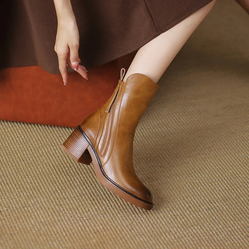 Classic leather ankle boots for women | Grazia -7