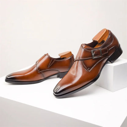 Handcrafted Italian leather dress shoes for men | Lorenzo -9
