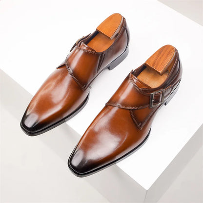Handcrafted Italian leather dress shoes for men | Lorenzo -4