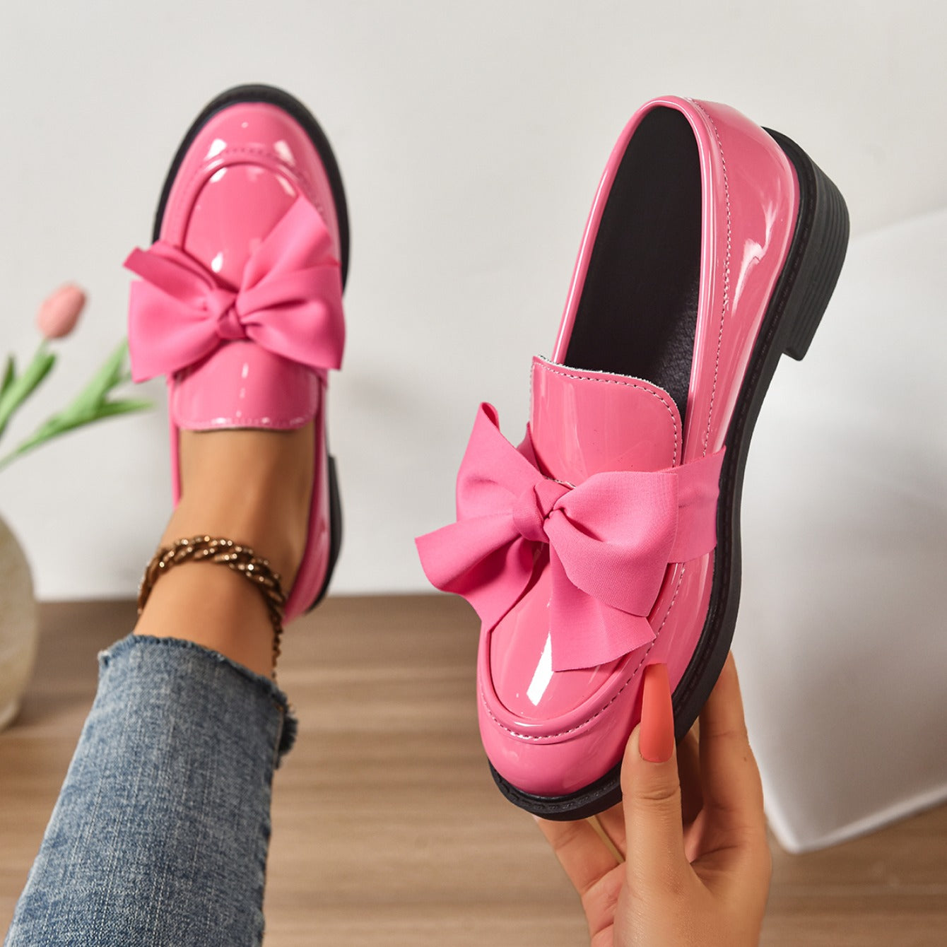 Classic everyday comfort leather shoes for women | Ayora -9