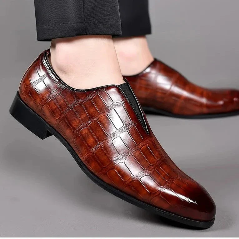 Refined genuine leather loafers for men | Sevilla -3