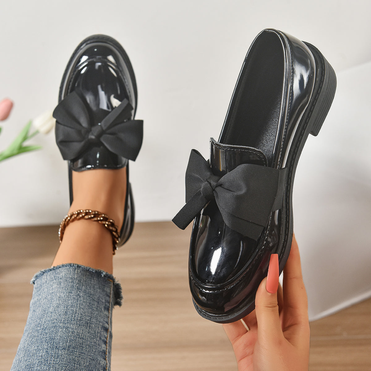 Classic everyday comfort leather shoes for women | Ayora -13
