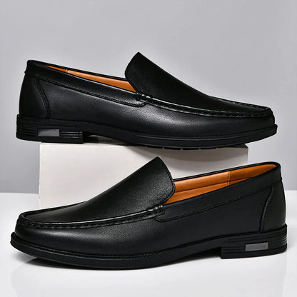 Classic genuine leather loafers for men | Verona -2