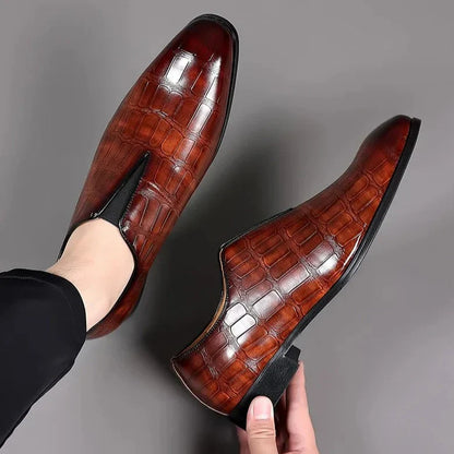 Refined genuine leather loafers for men | Sevilla -2