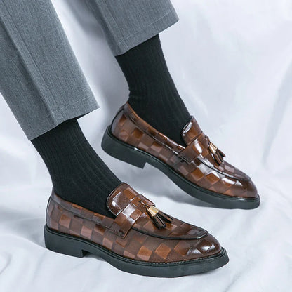 Classic genuine leather loafers for men | Lorenzo -3