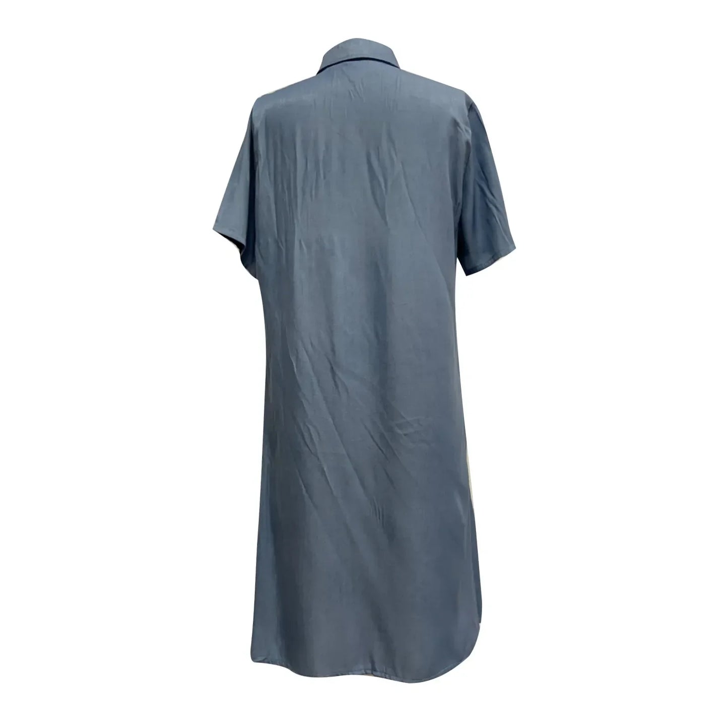 Empire Floral shirt dress with button front for women | Kirra