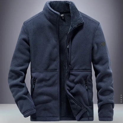 Warm fleece-lined outdoor jacket for men | SummitShield -2