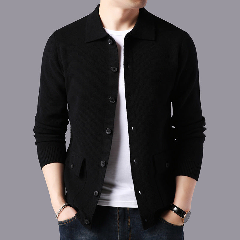 Classic heritage knit casual jacket for men | Heritage Knit -5