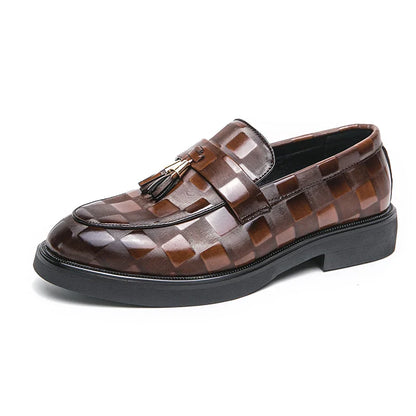 Classic genuine leather loafers for men | Lorenzo -8